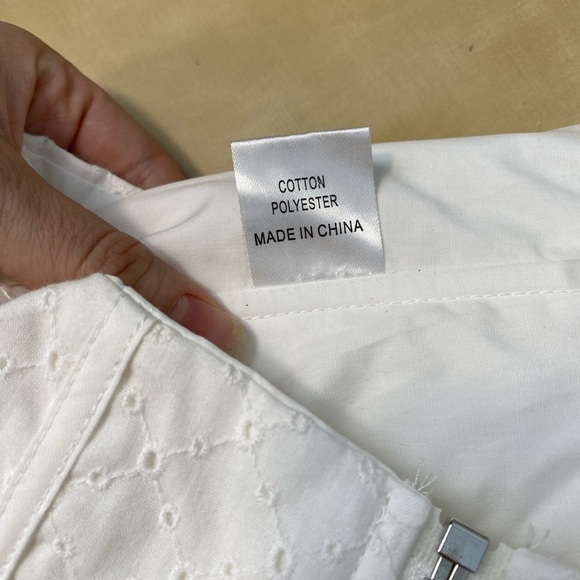 White Fox Boutique Women’s Corset Top White Size Medium M Basic Neural Chic - Picture 7 of 9